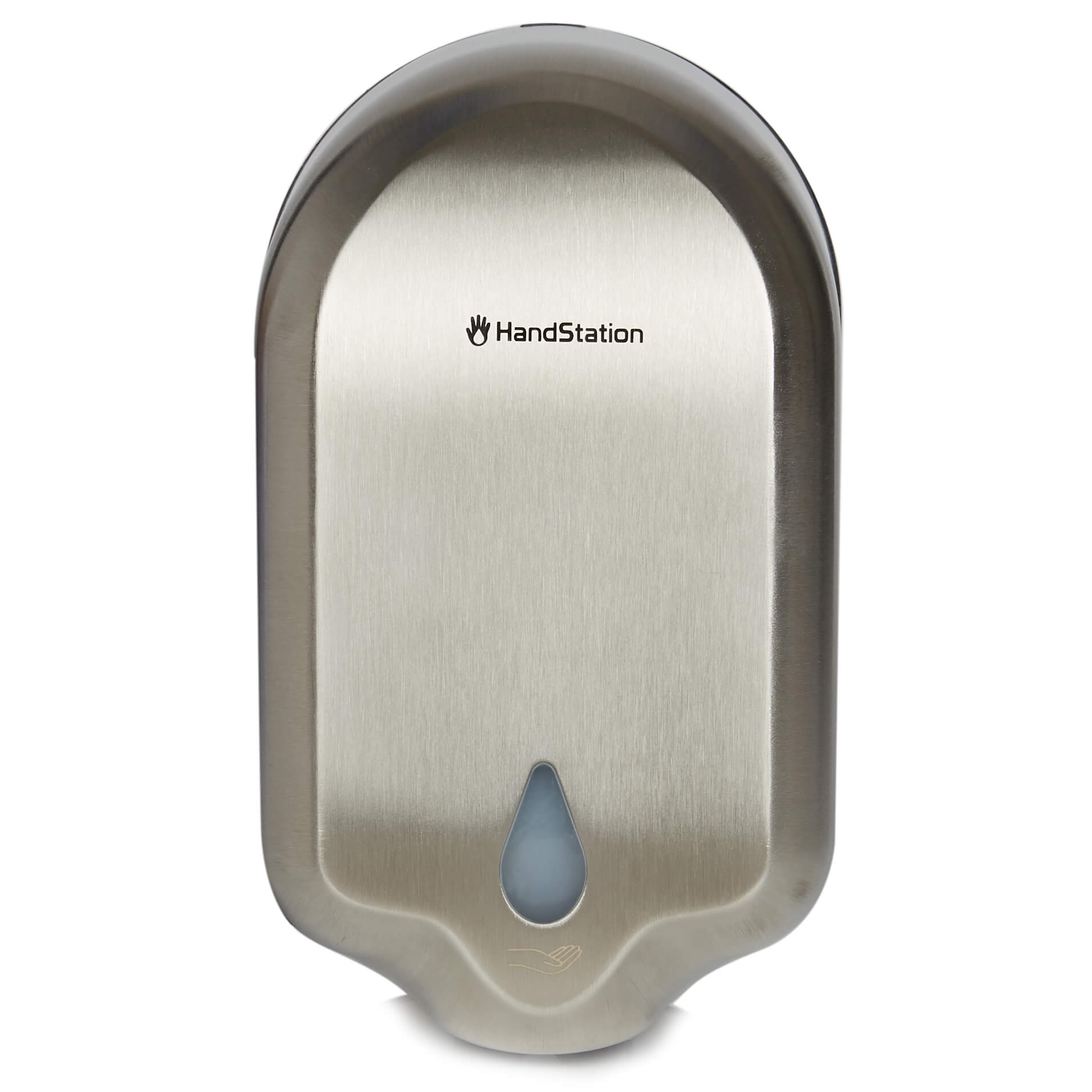 HandStation Eco Stainless Steel Wall Mounted Automatic Touch Free Hand Sanitiser System – Liquid Dispenser